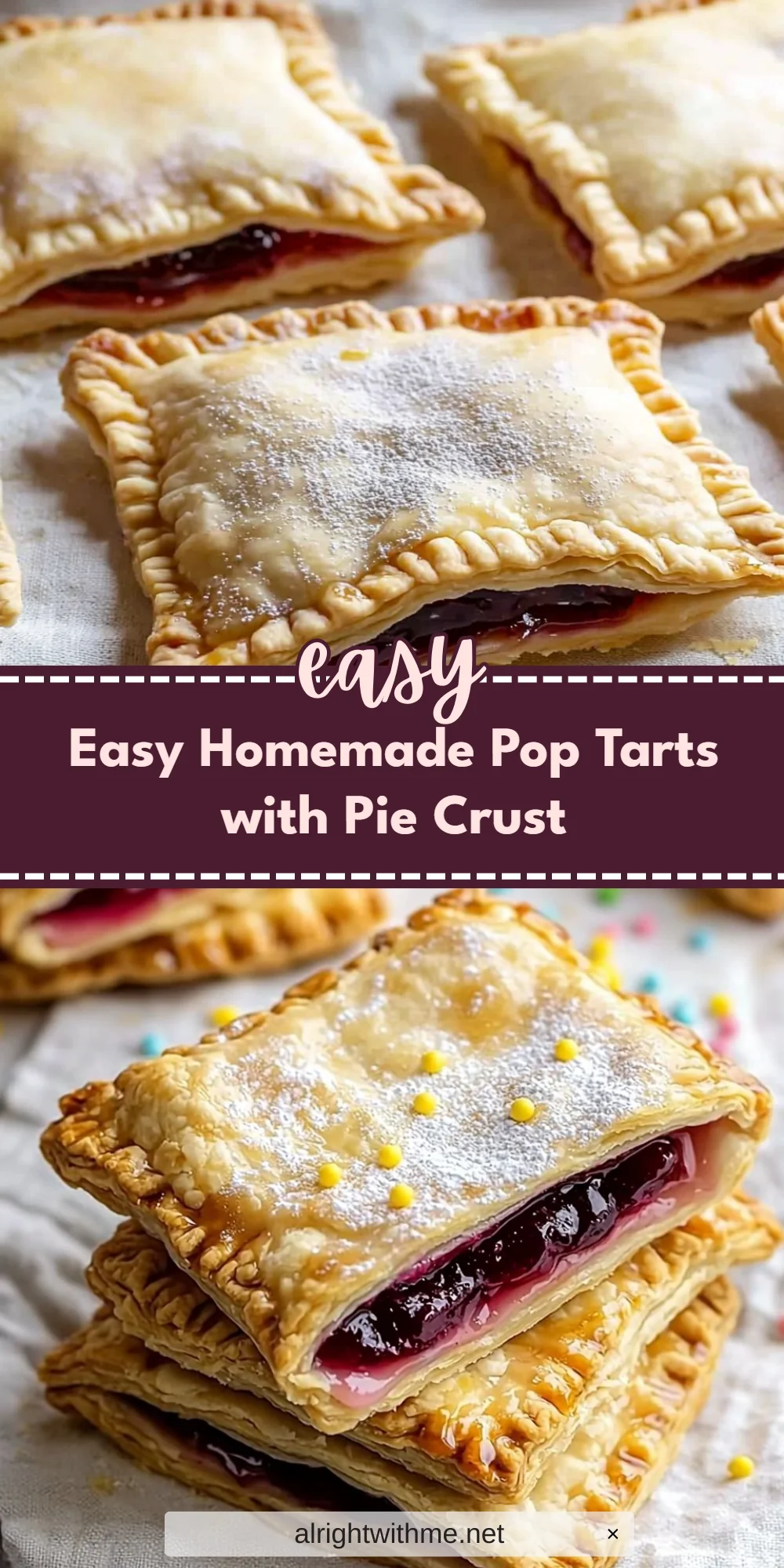 Easy Homemade Pop Tarts with Pie Crust