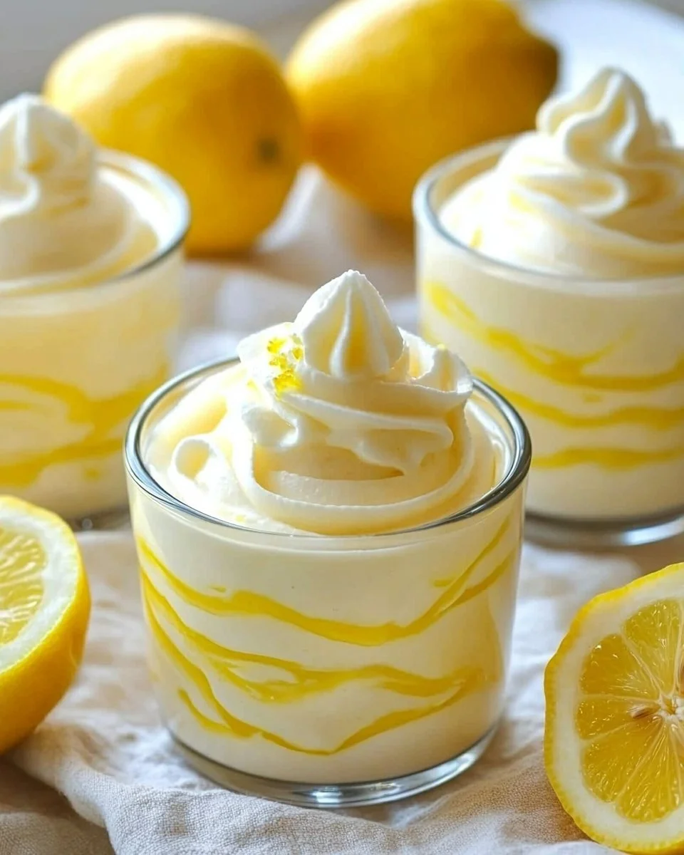 Easy Lemon Mousse
