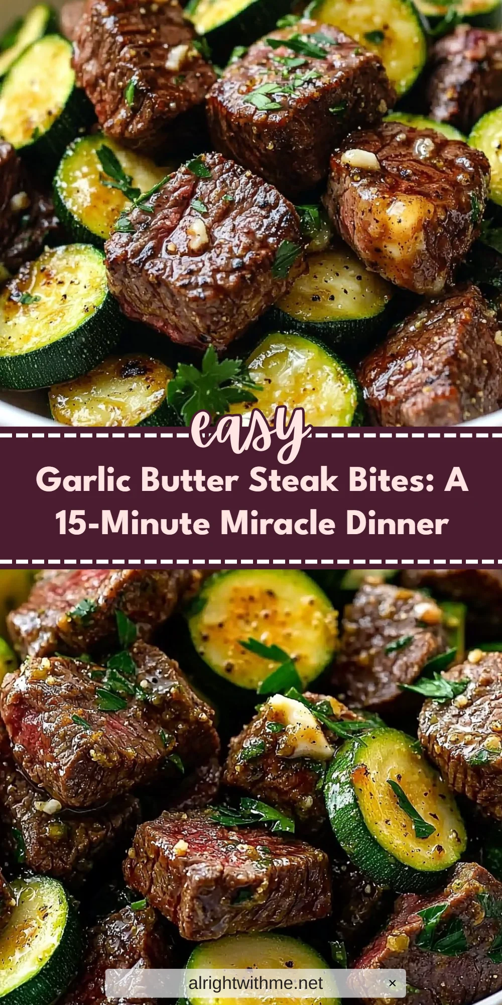 Garlic Butter Steak Bites: A 15-Minute Miracle Dinner