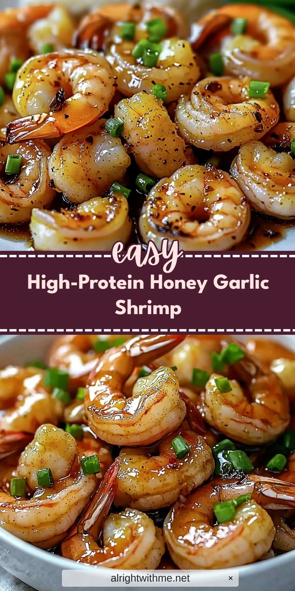 High-Protein Honey Garlic Shrimp