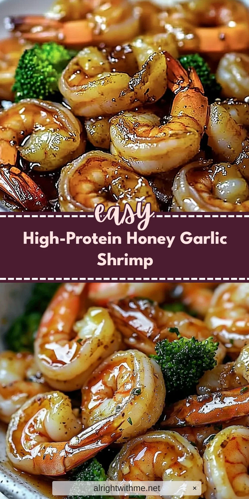 High-Protein Honey Garlic Shrimp