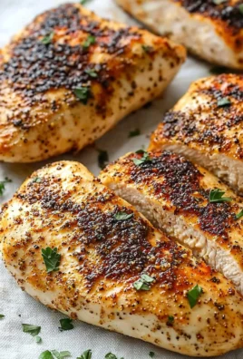 Juicy baked chicken breast ready to serve in 30 minutes.