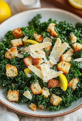 Lemon Parm Kale Salad with fresh ingredients and a zesty dressing