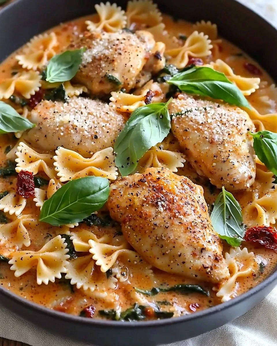 Marry Me Chicken Pasta