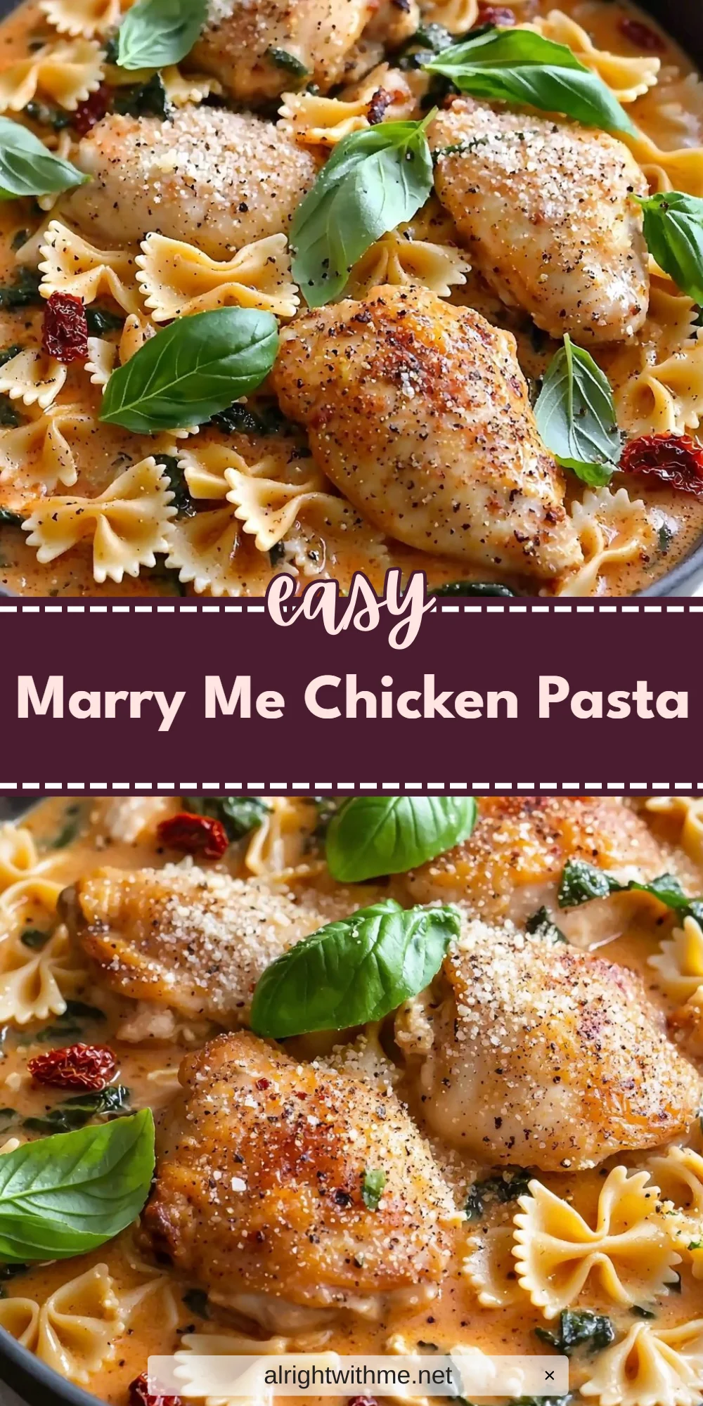 Marry Me Chicken Pasta