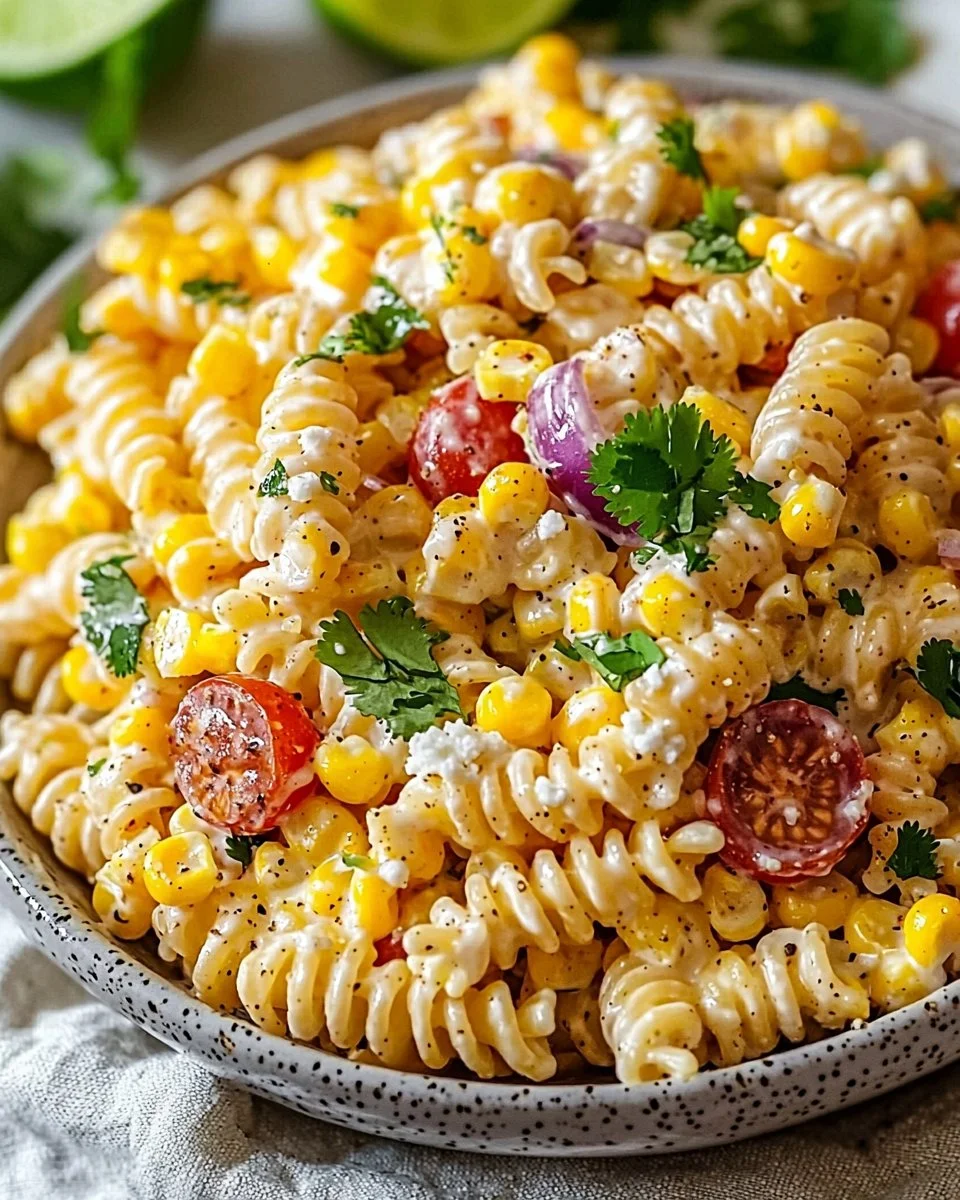 Mexican Street Corn Pasta Salad