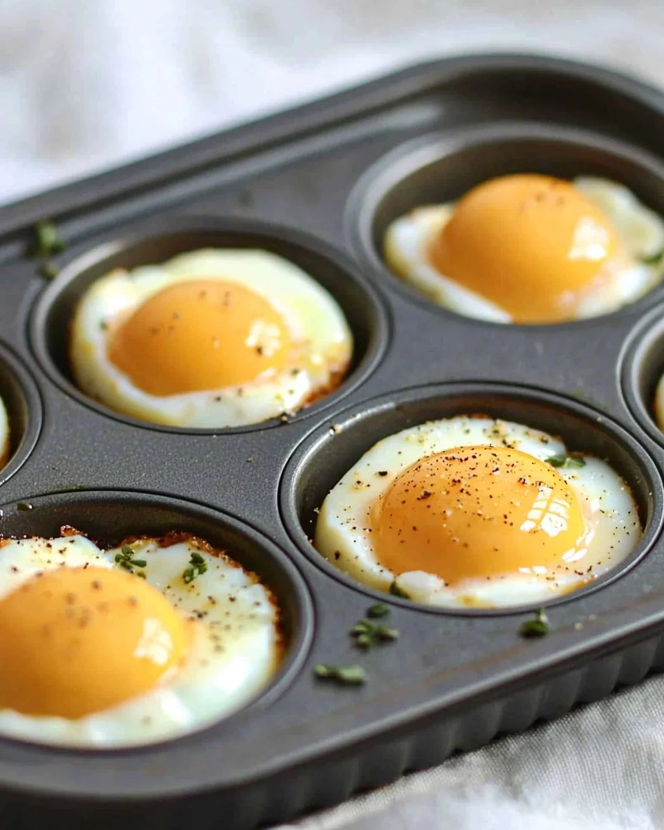 Oven Baked Eggs in a Muffin Tin