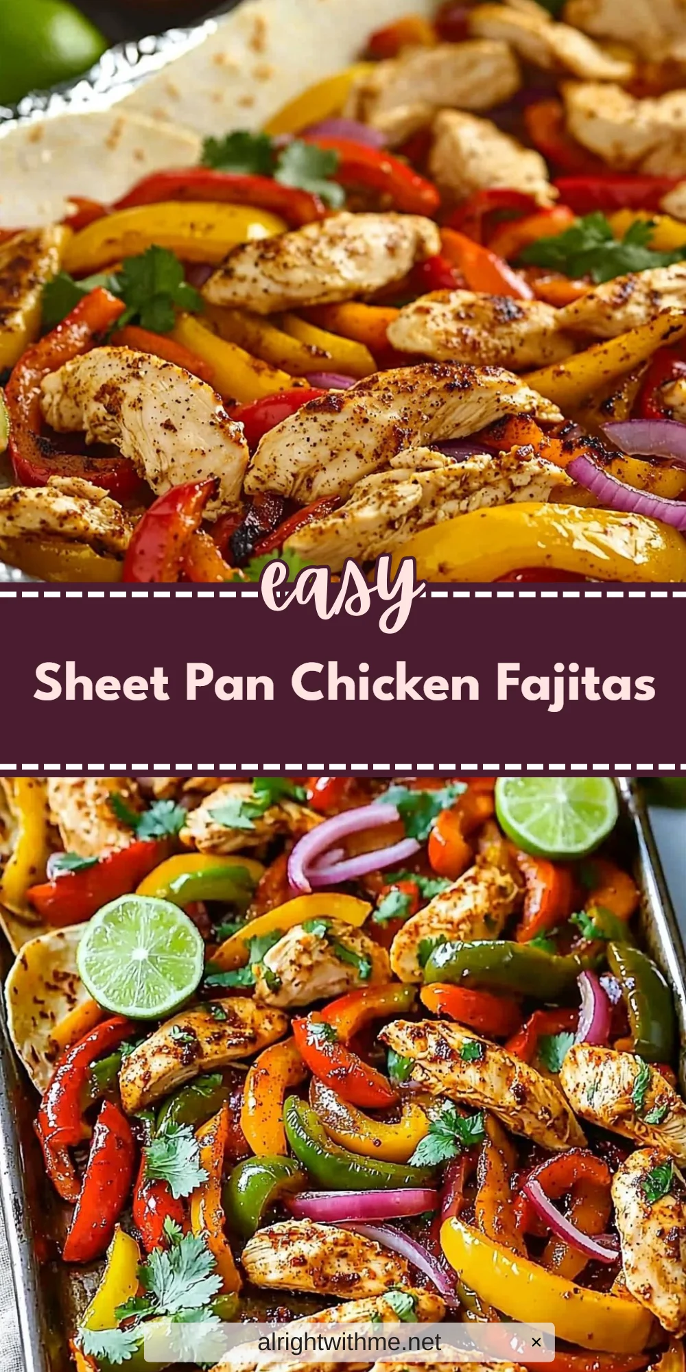 Sheet Pan Chicken Fajitas