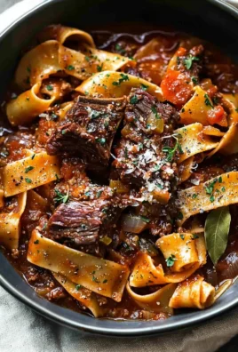 Delicious short rib ragu served over pasta