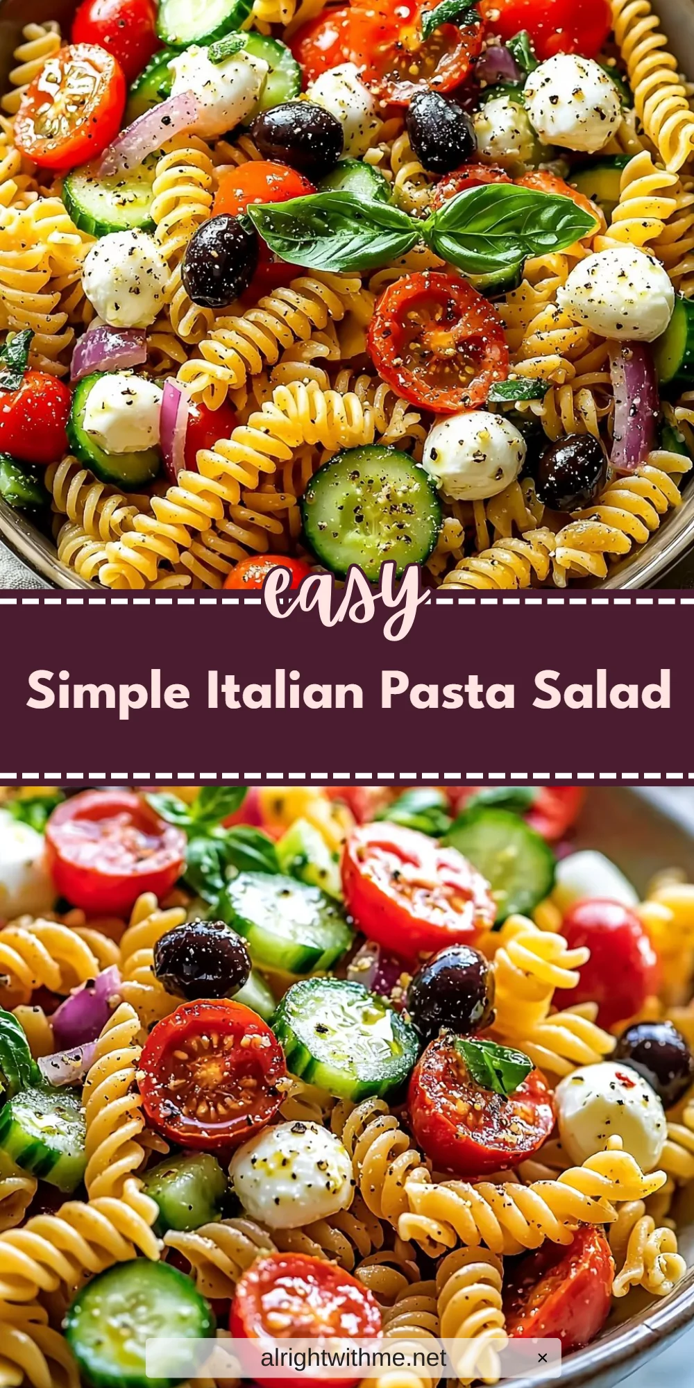 Simple Italian Pasta Salad