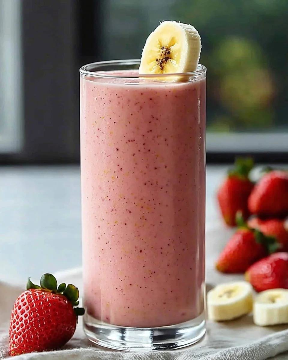 Strawberry Banana Smoothie
