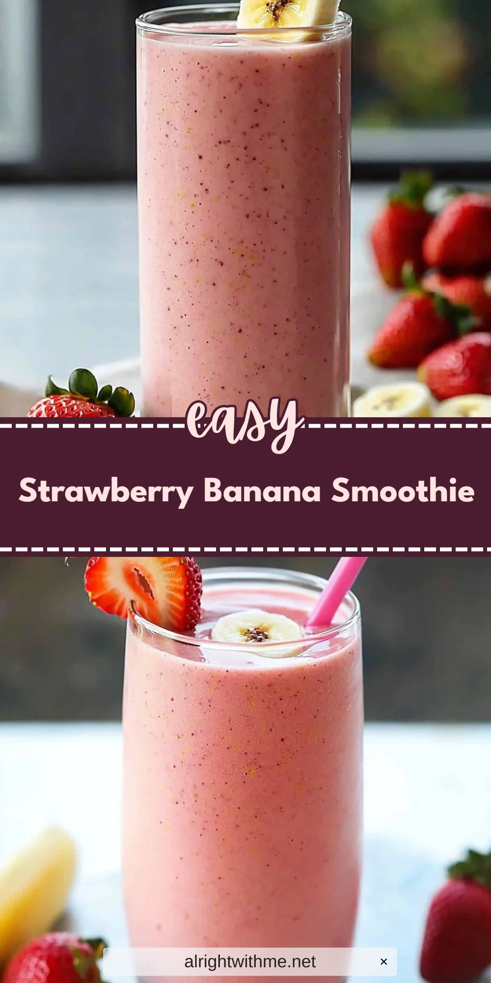Strawberry Banana Smoothie