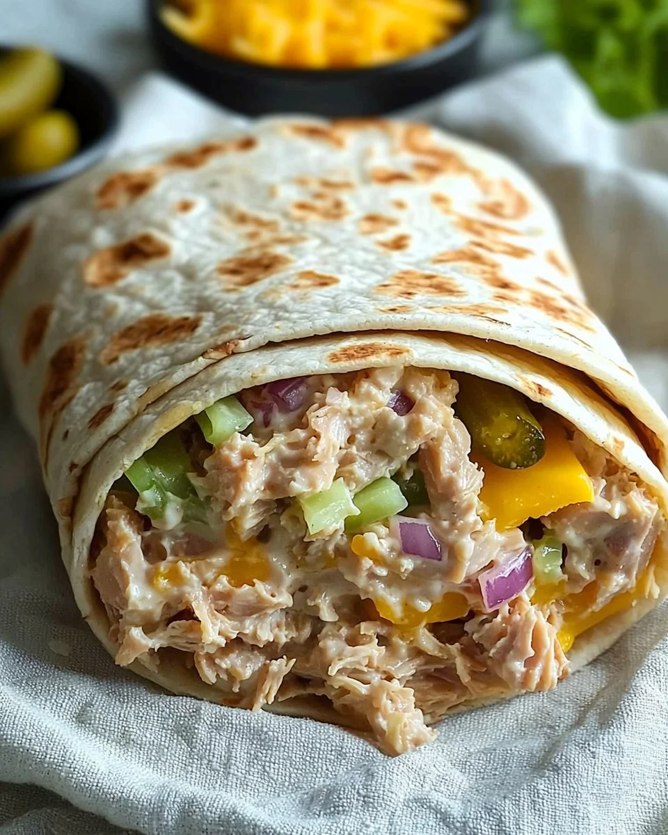 Tuna Melt Wrap
