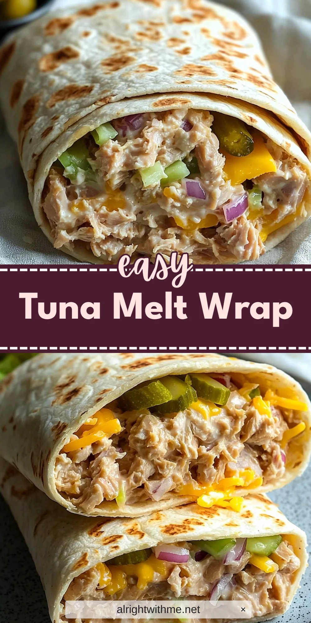 Tuna Melt Wrap