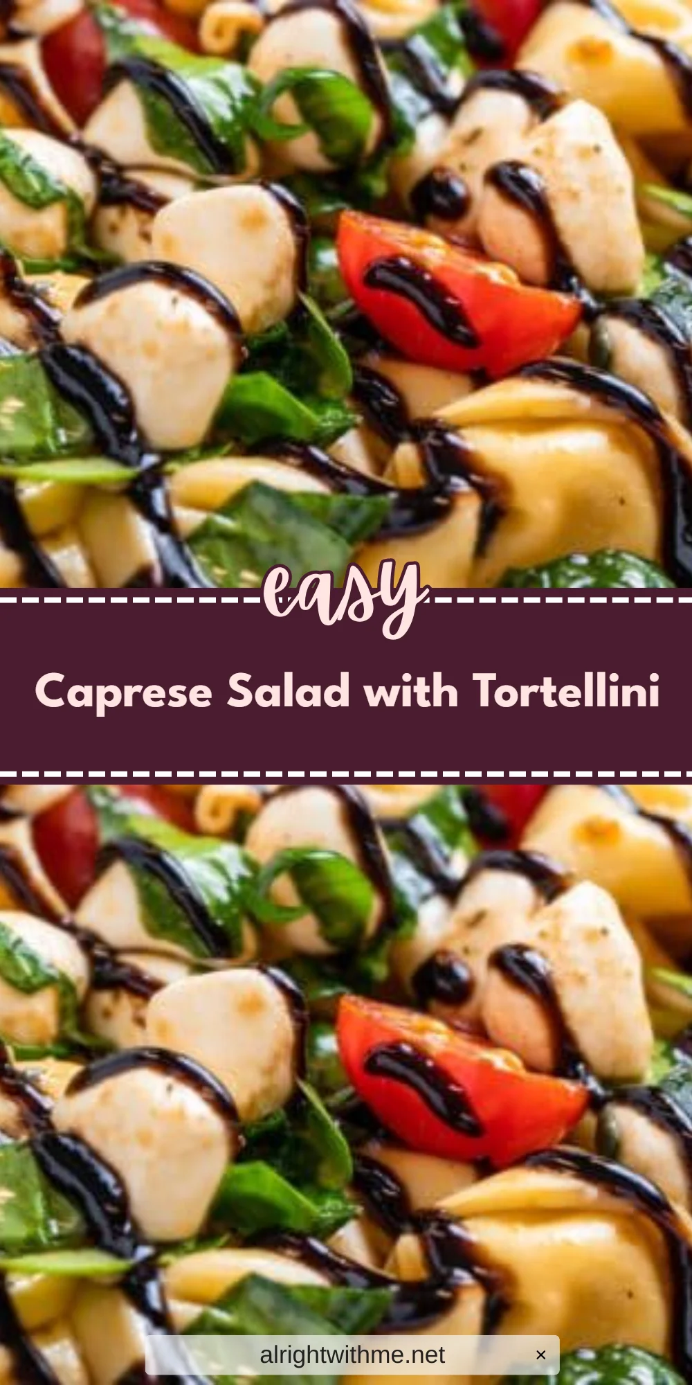 Caprese Salad with Tortellini