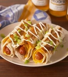 Cheesy Hotdogs
