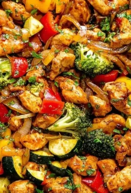 Delicious Chicken and Vegetables Skillet ready to serve with vibrant colors.