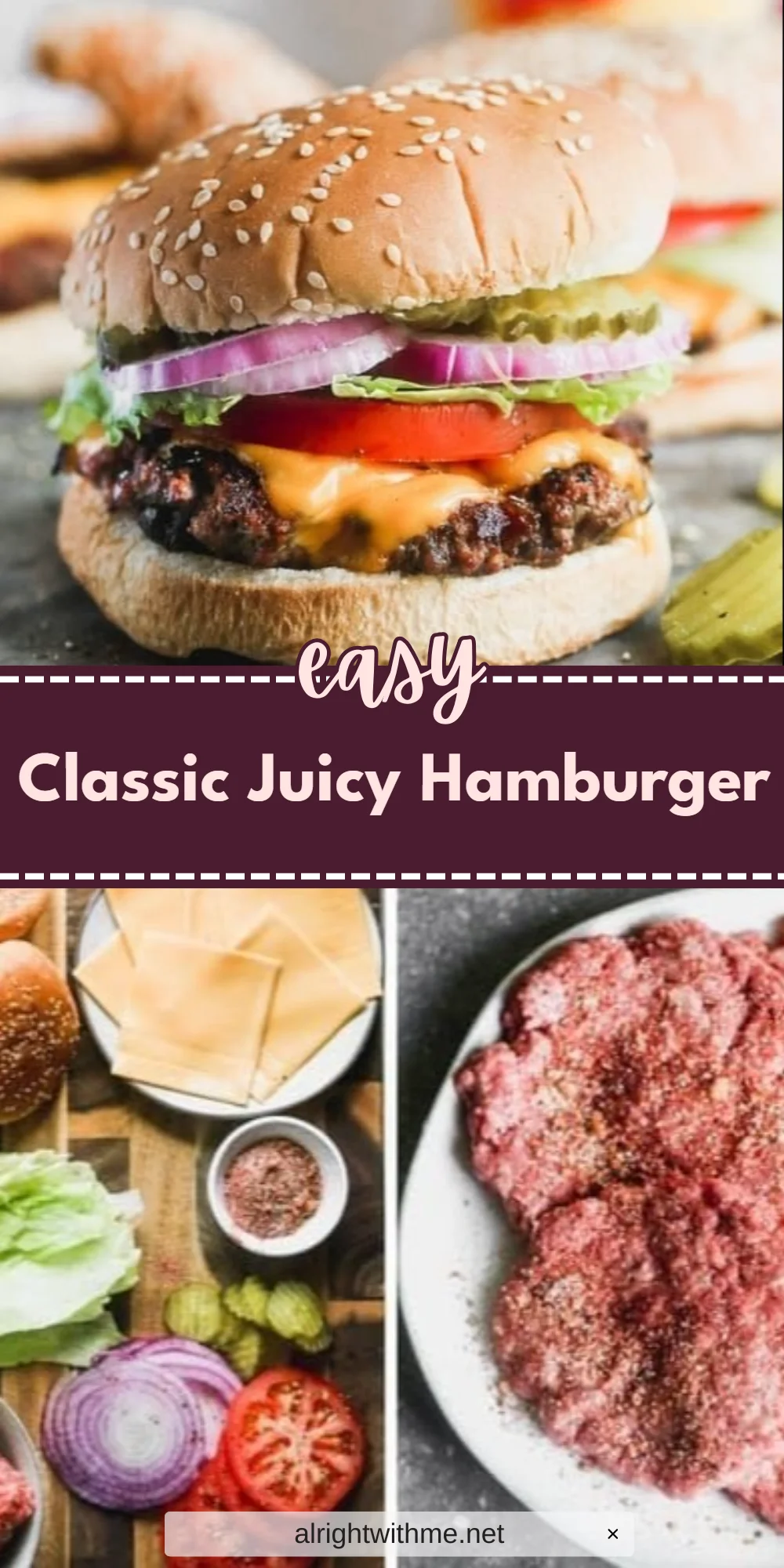 Classic Juicy Hamburger