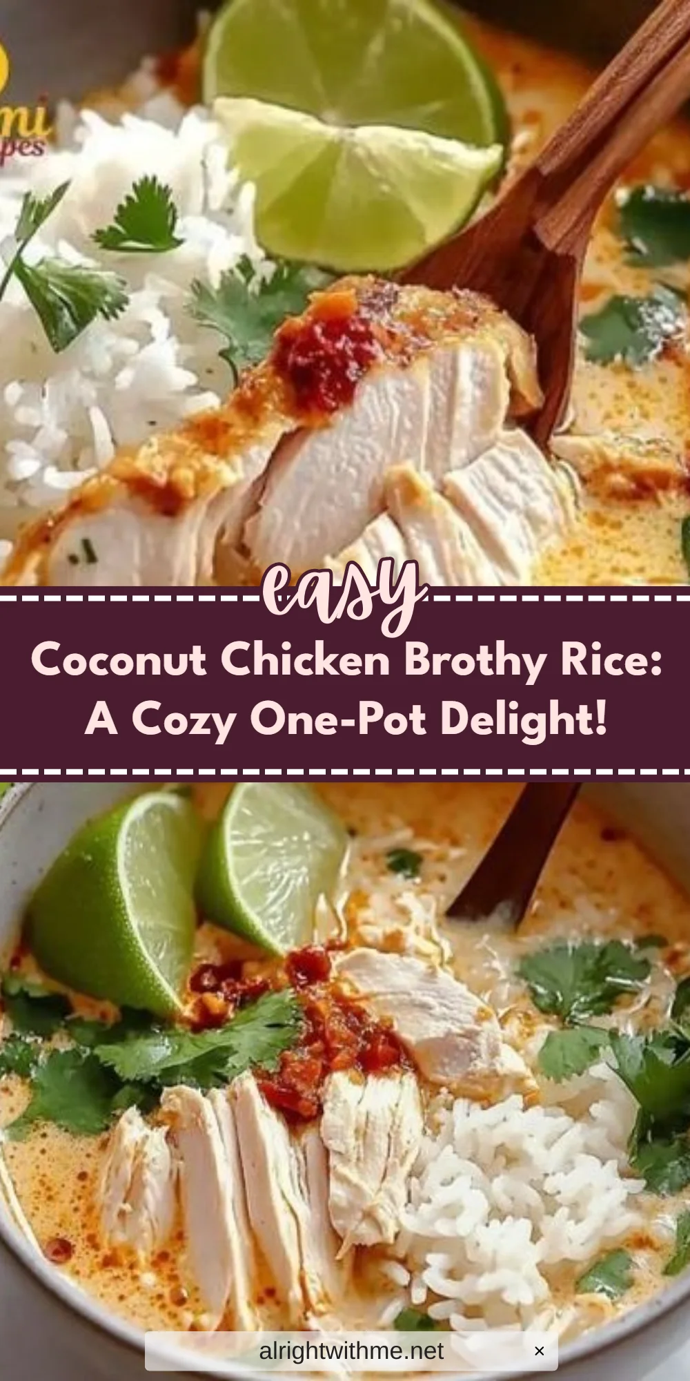 Coconut Chicken Brothy Rice: A Cozy One-Pot Delight!