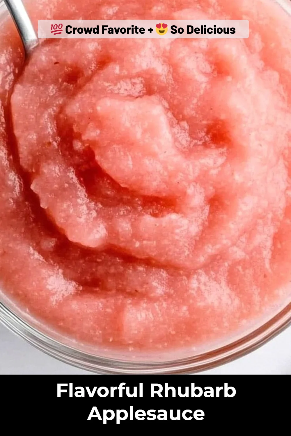 Flavorful Rhubarb Applesauce
