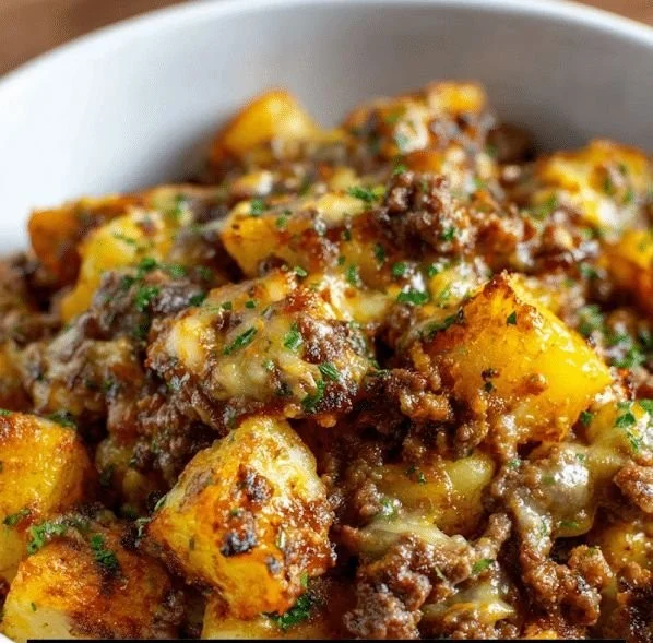 Homemade Hamburger Hash