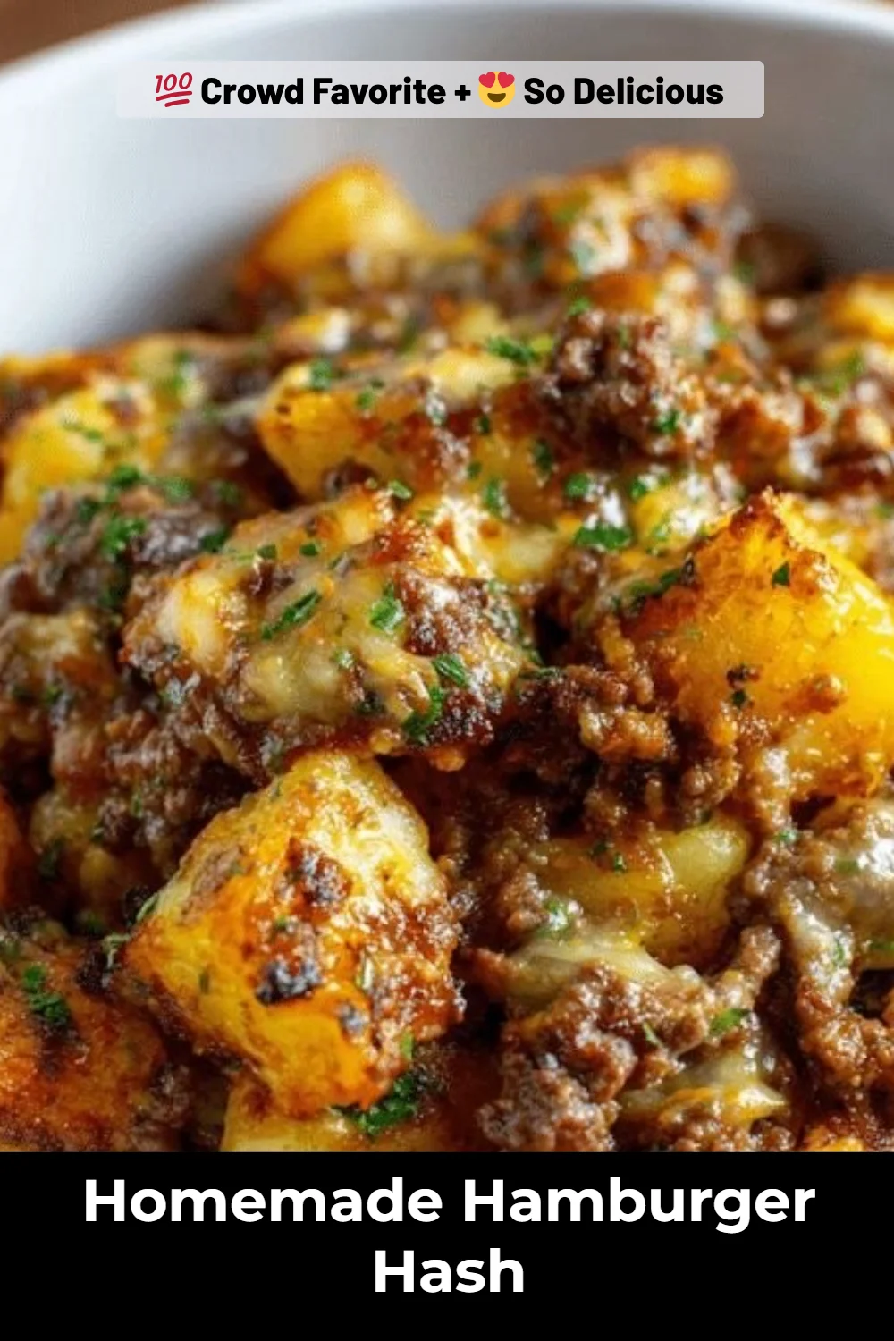 Homemade Hamburger Hash