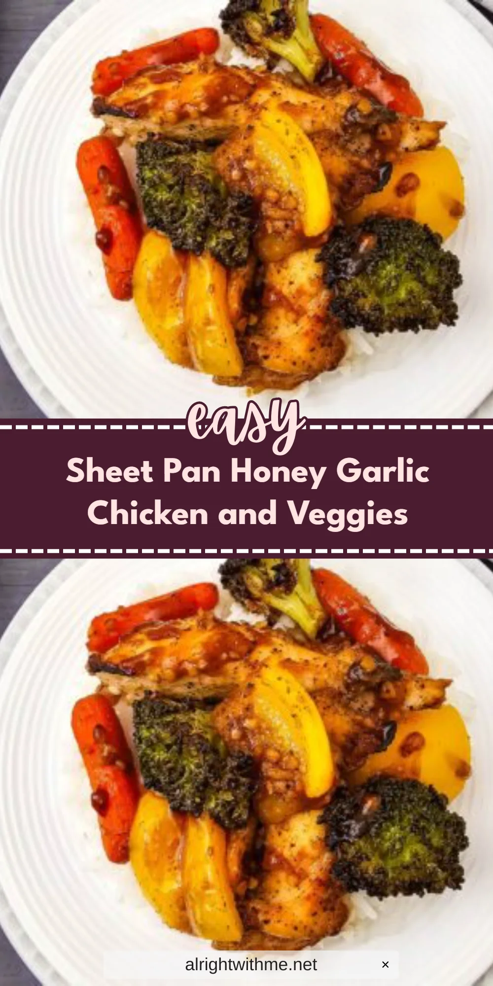 Sheet Pan Honey Garlic Chicken and Veggies