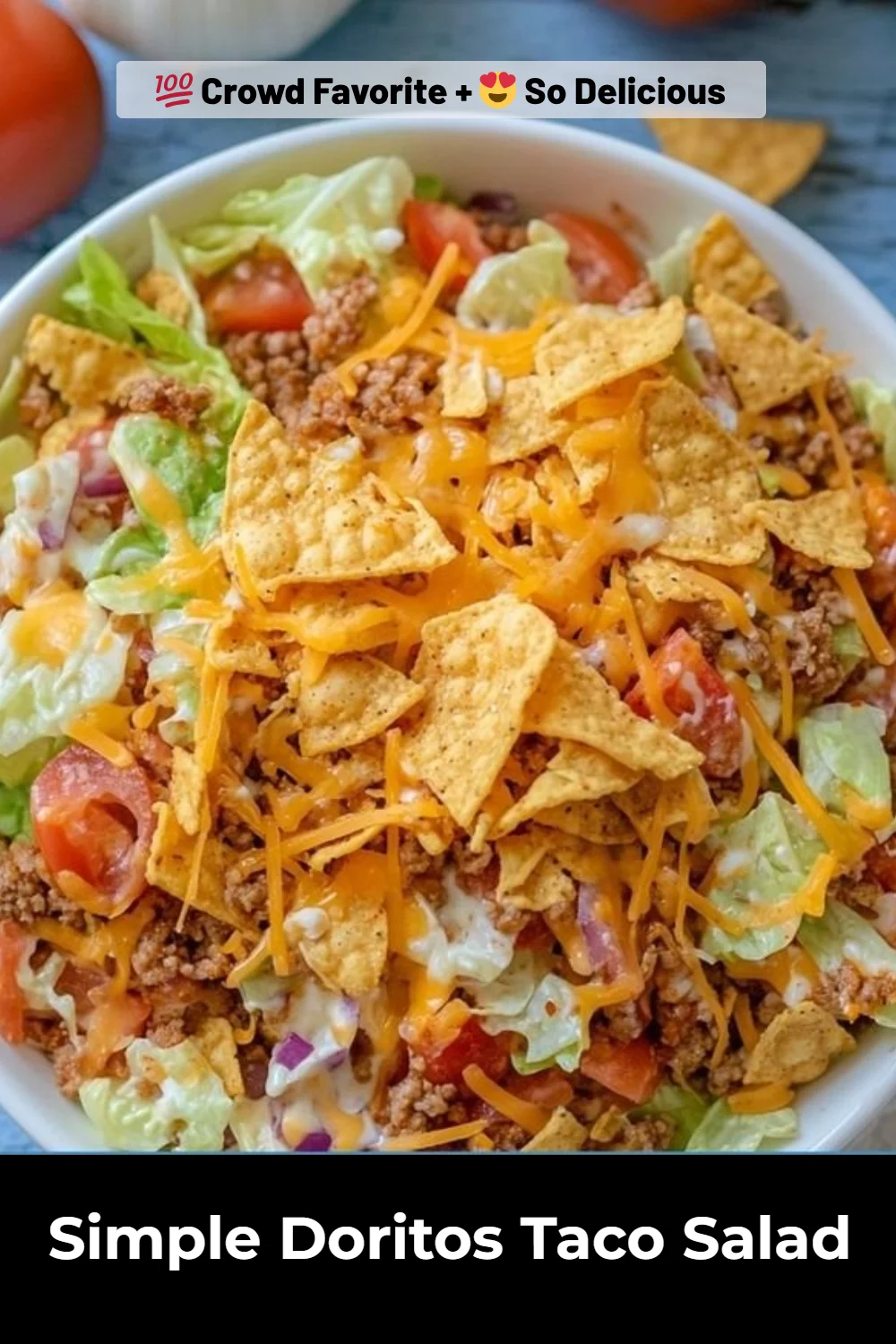 Simple Doritos Taco Salad