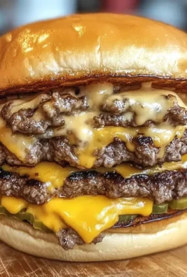 Delicious crack burgers recipe with juicy patties and special sauce