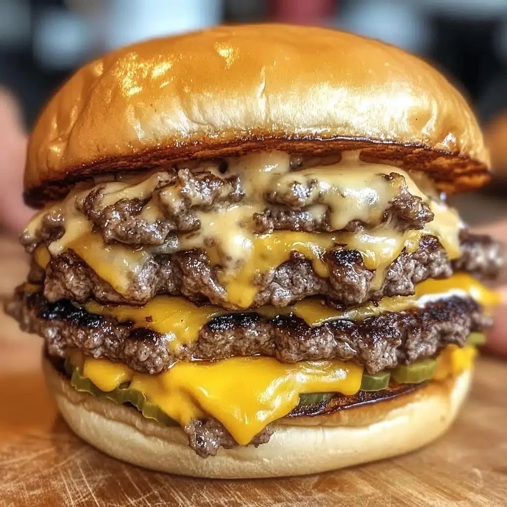 Delicious crack burgers recipe with juicy patties and special sauce