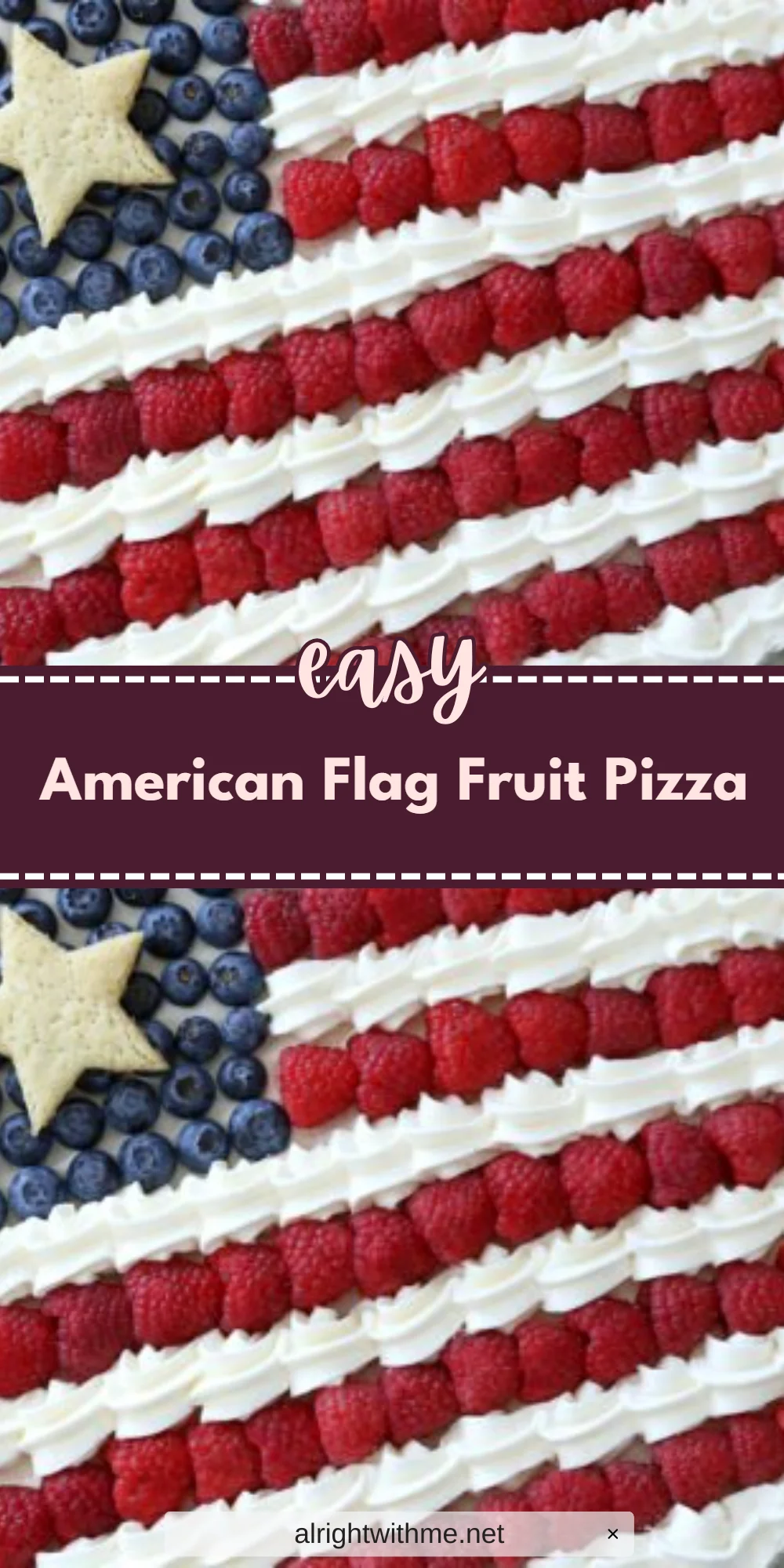 American Flag Fruit Pizza