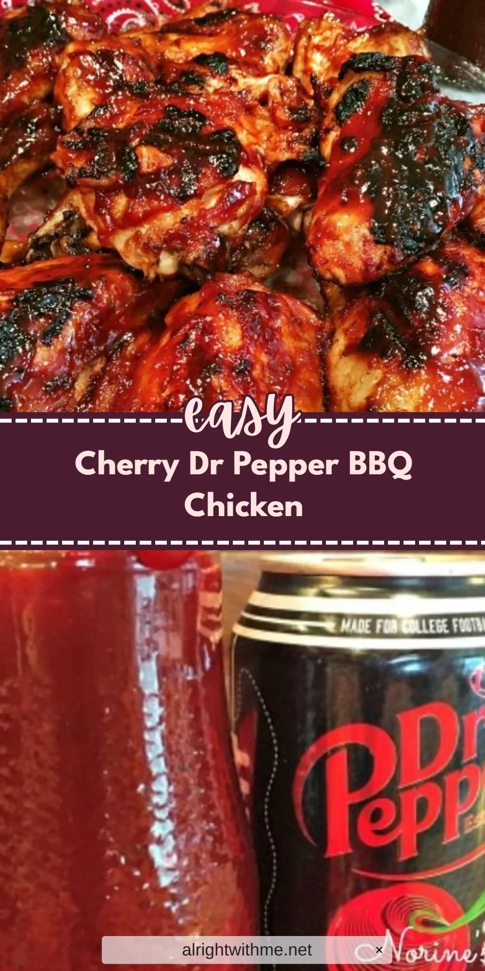 Cherry Dr Pepper BBQ Chicken