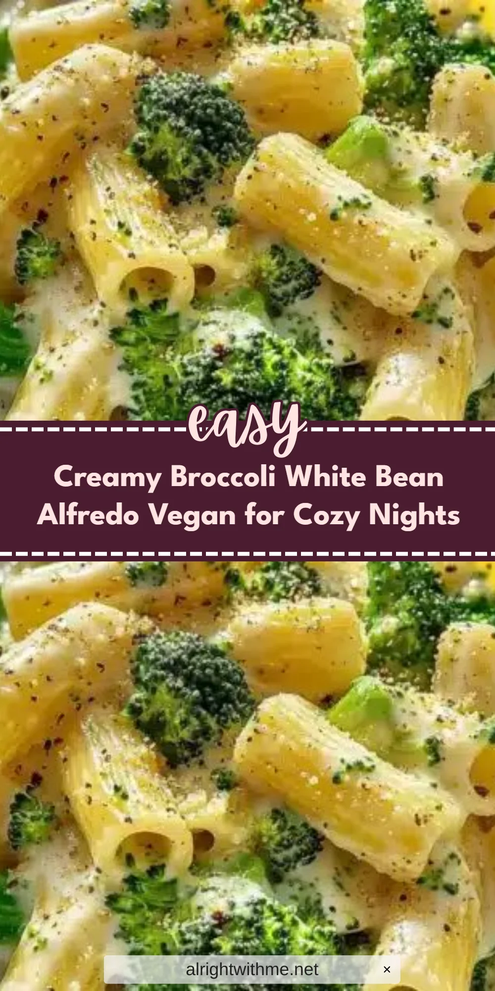 Creamy Broccoli White Bean Alfredo Vegan for Cozy Nights