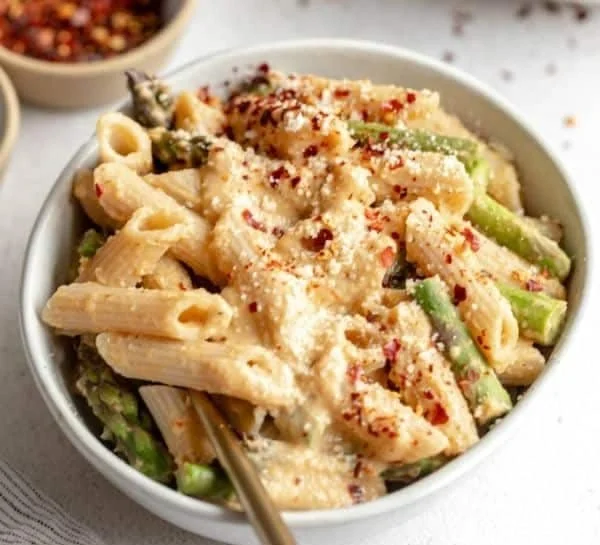 Creamy Dairy-Free Lemon White Bean Pasta
