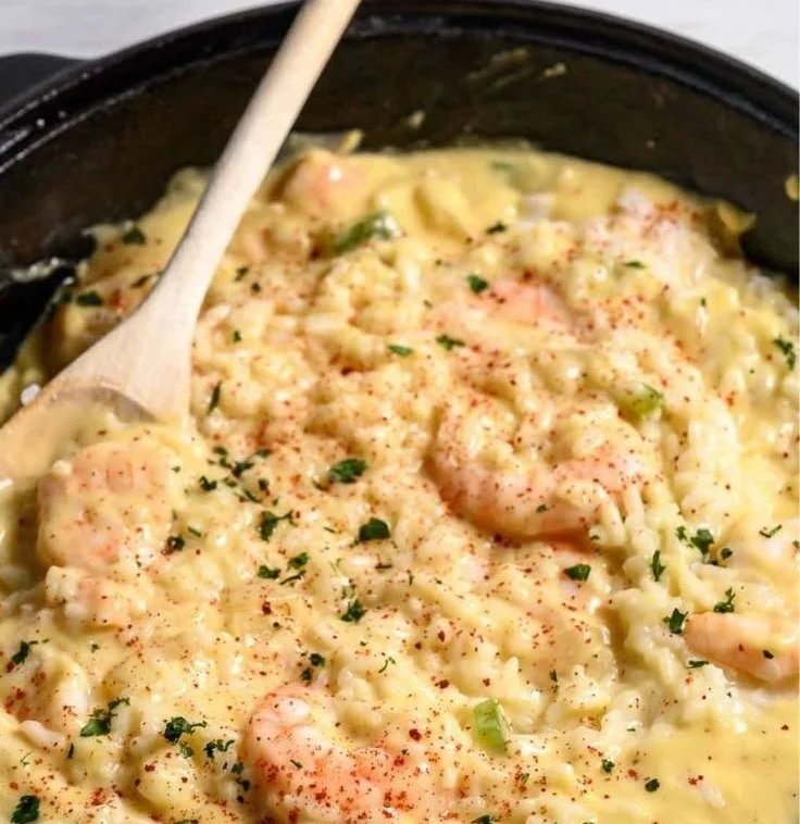 Creamy Shrimp and Rice