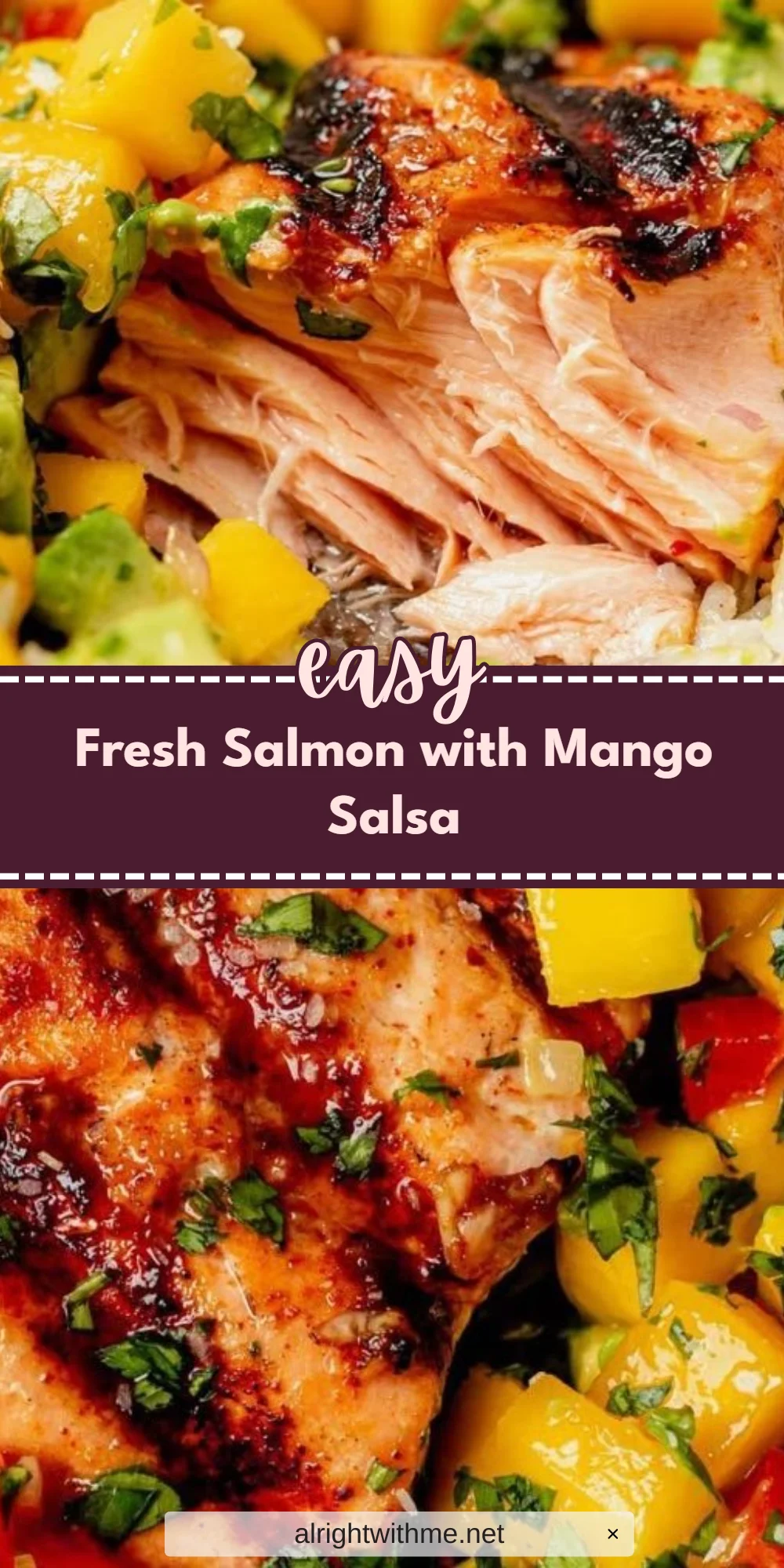 Fresh Salmon with Mango Salsa