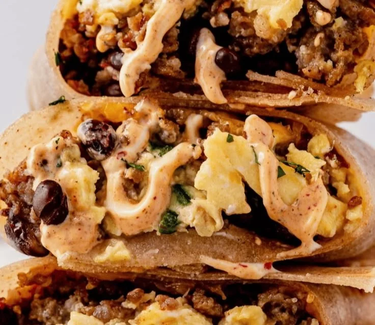 High-Protein Breakfast Burrito