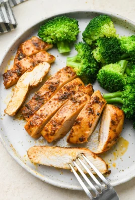 Juicy baked chicken breast cooked in 30 minutes for a quick meal