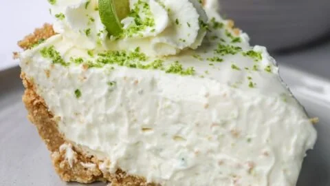 No Bake Key Lime Pie with Condensed Milk