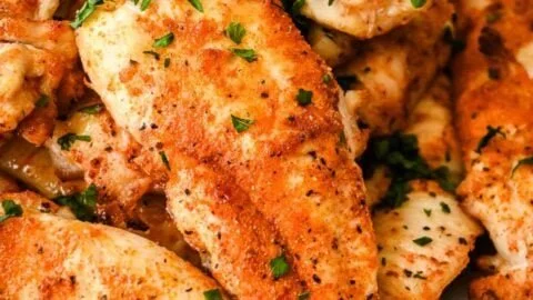 No Breading Air Fryer Chicken Tenders