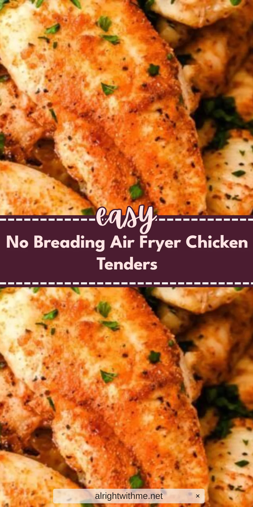 No Breading Air Fryer Chicken Tenders