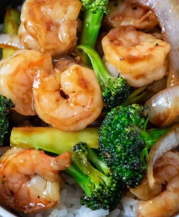 Shrimp and Broccoli Stir Fry