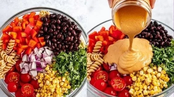 Vegan Southwest Pasta Salad