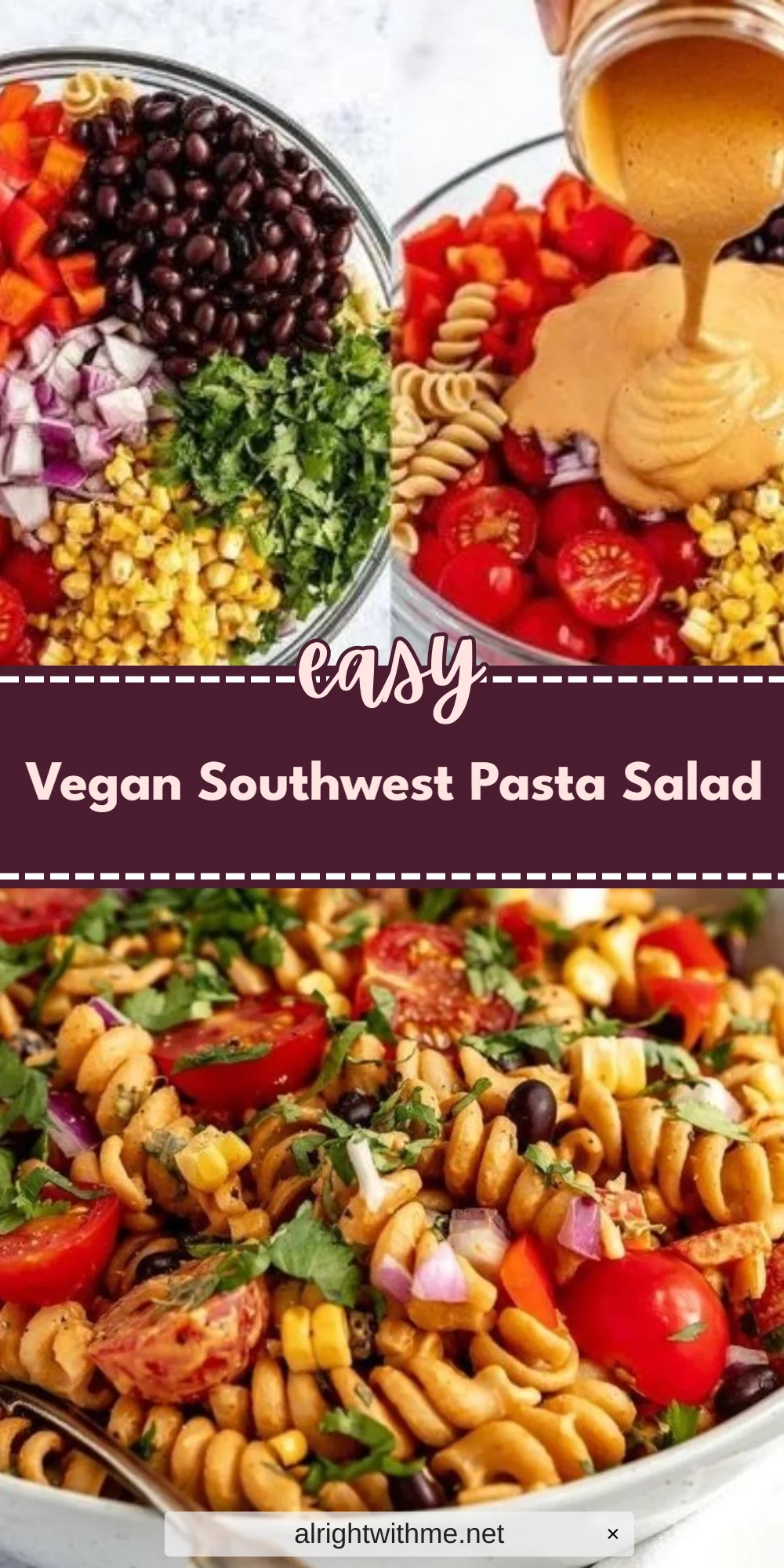 Vegan Southwest Pasta Salad