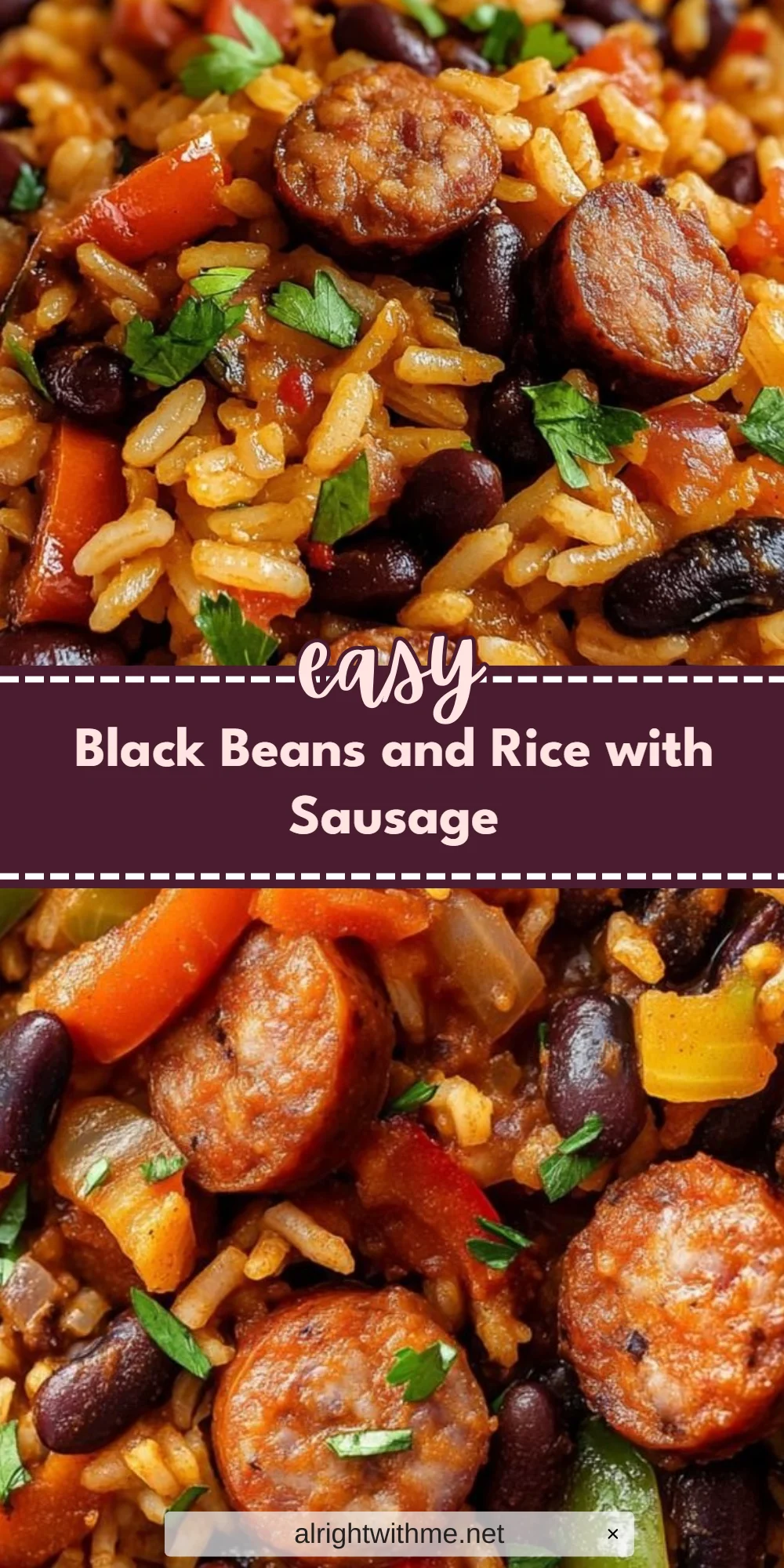 Black Beans and Rice with Sausage