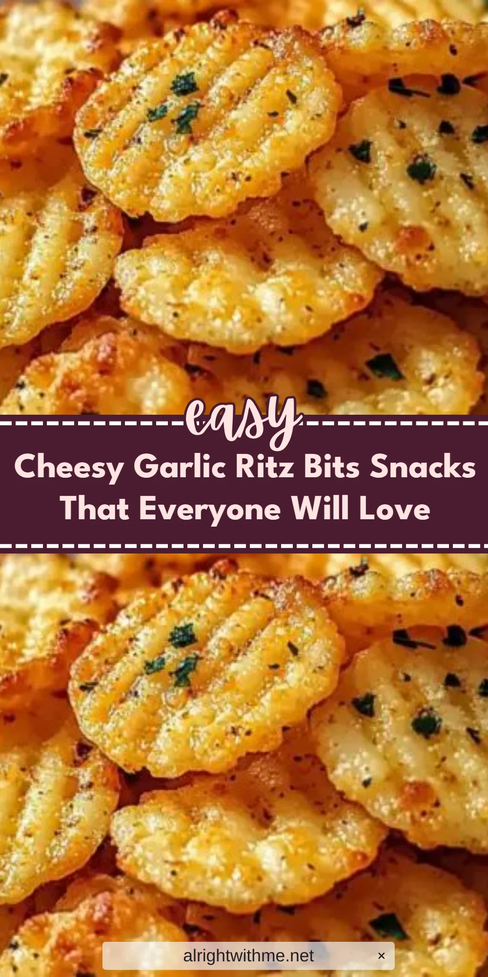 Cheesy Garlic Ritz Bits Snacks That Everyone Will Love