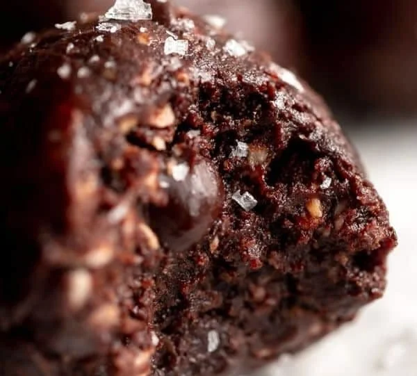Homemade chocolate protein balls full of flavor and nutrients.
