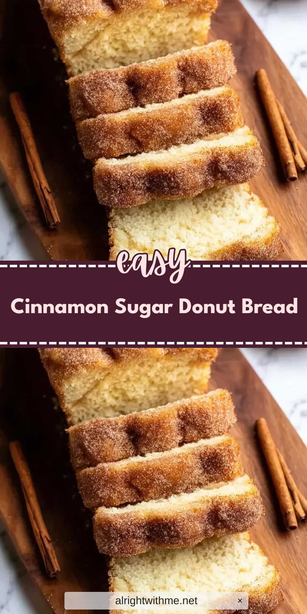 Cinnamon Sugar Donut Bread