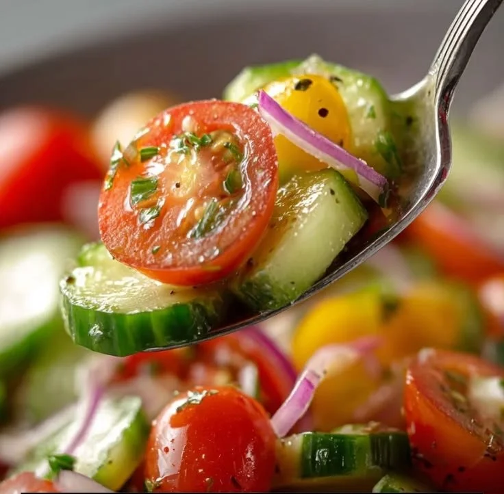Cucumber Tomato Salad