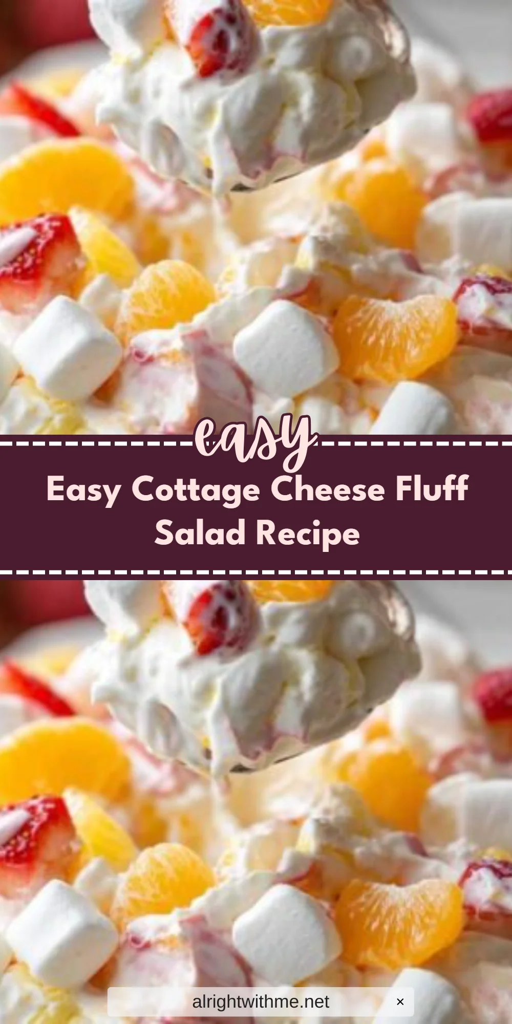 Easy Cottage Cheese Fluff Salad Recipe